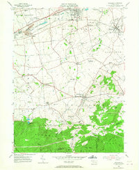Richland 1955 topographic map thumbnail