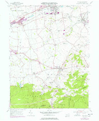 Richland 1955 topographic map thumbnail