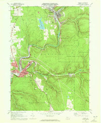 Ridgway 1969 topographic map thumbnail