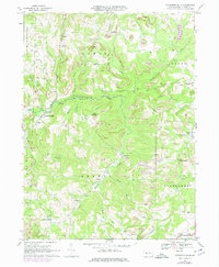 Rochester Mills 1968 topographic map thumbnail