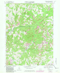 Rochester Mills 1968 topographic map thumbnail