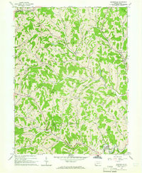 Rogersville 1964 topographic map thumbnail