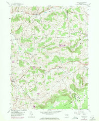 Roseville 1953 topographic map thumbnail