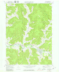 Roulette 1969 topographic map preview
