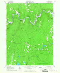 Rowland 1966 topographic map thumbnail