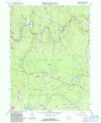 Rowland 1966 topographic map thumbnail