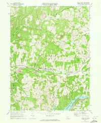 Rural Valley 1969 topographic map thumbnail