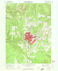 Saint Marys 1969 topographic map thumbnail
