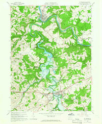 Saltsburg 1964 topographic map thumbnail