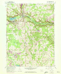 Sandy Lake 1960 topographic map thumbnail