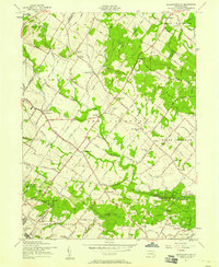 Sassamansville 1957 topographic map thumbnail