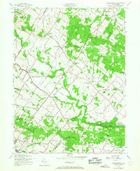 Sassamansville 1957 topographic map thumbnail