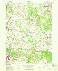 Sassamansville 1957 topographic map thumbnail