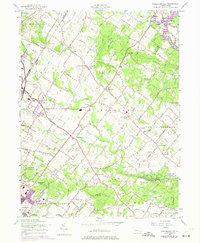 Sassamansville 1957 topographic map thumbnail
