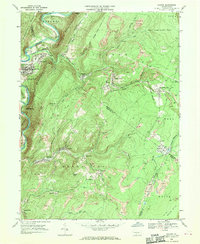 Saxton 1968 topographic map thumbnail
