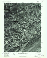 Saylorsburg 1976 topographic map thumbnail