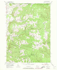 Scandia 1954 topographic map thumbnail