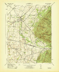 Scotland 1944 topographic map thumbnail