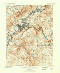 Scranton 1889 topographic map thumbnail