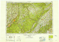 Scranton 1953 topographic map thumbnail