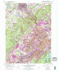 Scranton 1947 topographic map thumbnail