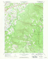 Seven Springs 1967 topographic map thumbnail