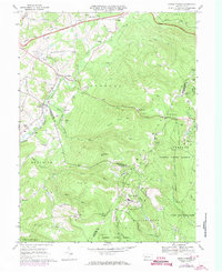 Seven Springs 1967 topographic map thumbnail