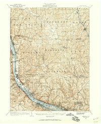 Sewickley 1906 topographic map thumbnail