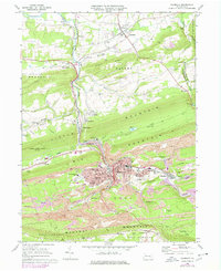 Shamokin 1969 topographic map thumbnail