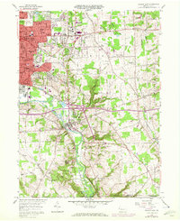 Sharon East 1958 topographic map thumbnail
