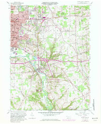 Sharon East 1958 topographic map thumbnail