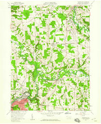 Sharpsville 1958 topographic map thumbnail