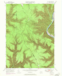 Slate Run 1946 topographic map thumbnail