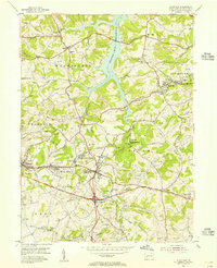 Slickville 1954 topographic map thumbnail