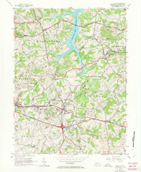 Slickville 1954 topographic map thumbnail