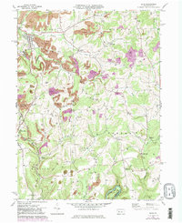 Sligo 1969 topographic map thumbnail