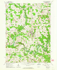 Slippery Rock 1961 topographic map thumbnail