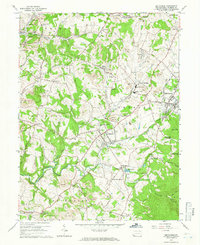 Smithfield 1964 topographic map thumbnail