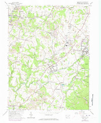 Smithfield 1964 topographic map thumbnail