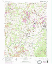 Smithfield 1964 topographic map preview