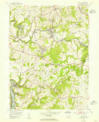 Smithton 1954 topographic map thumbnail