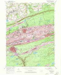 Shenandoah 1955 topographic map thumbnail