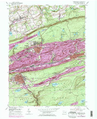 Shenandoah 1955 topographic map thumbnail