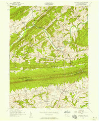Shermans Dale 1952 topographic map thumbnail