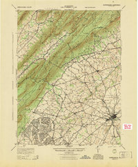 Shippensburg 1945 topographic map thumbnail