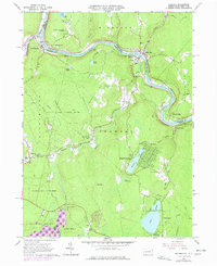 Shohola 1965 topographic map thumbnail