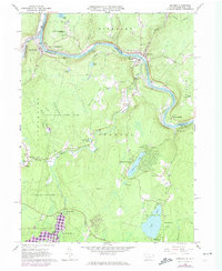 Shohola 1965 topographic map thumbnail
