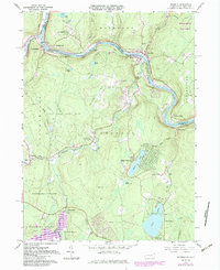 Shohola 1965 topographic map thumbnail