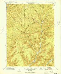 Short Run 1949 topographic map thumbnail