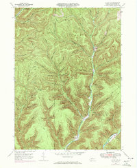 Short Run 1947 topographic map thumbnail